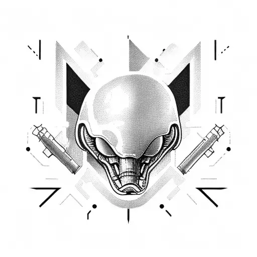 Machine In The Shape Of The Letter T That Looks Like The Movie Alien