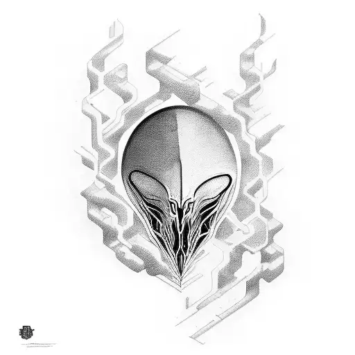 Cybersigilisim Sleeve Alien Flow