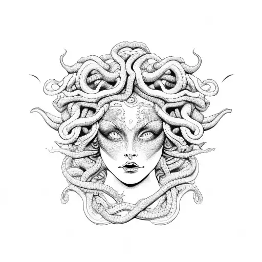 Medusa For Back