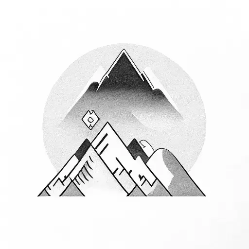 Bariloche Mountain With The Number 709