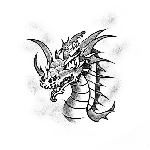 Dragon With Hamster
