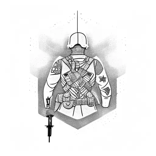 Broken Glass Soldier