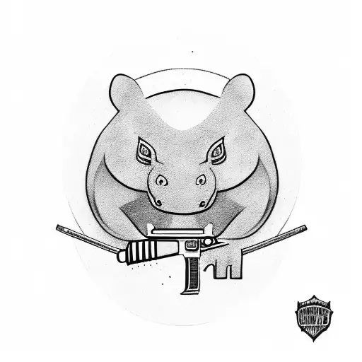 Slowpoke Rodriguez With Gun