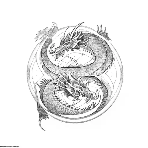 Pisces But Make It Dragon