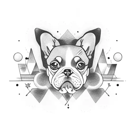 A Dog Paws And Clouds With Sunset