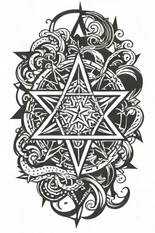 Sirius Star Simple Design