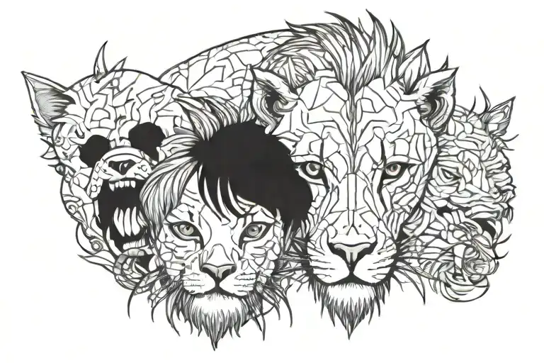 Leon Complete With Children