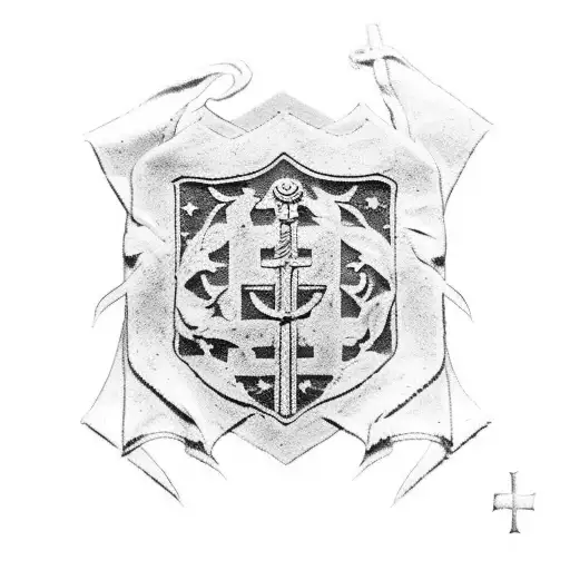 The Aciant Dacian Flag And The Spqr Roman Symbol