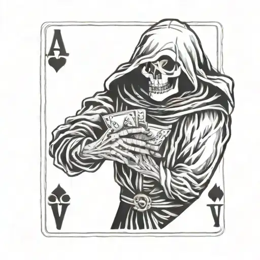 Reaper Holding Cards 7 2 Off Suit