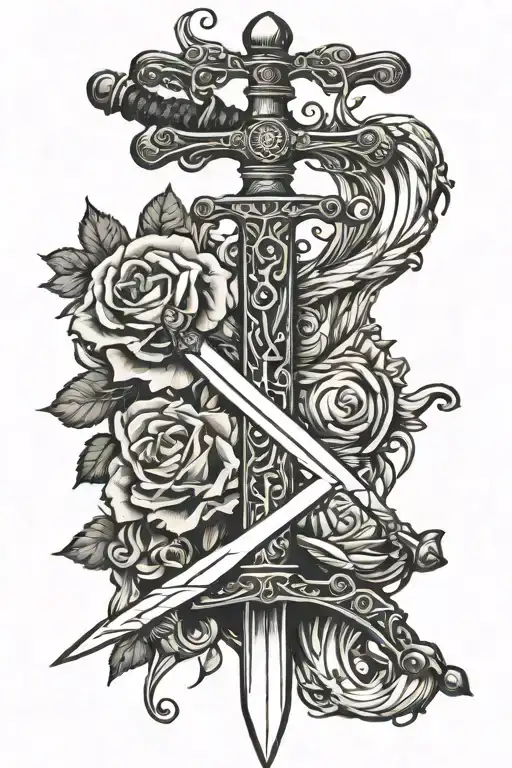 Sword And Libra Sign