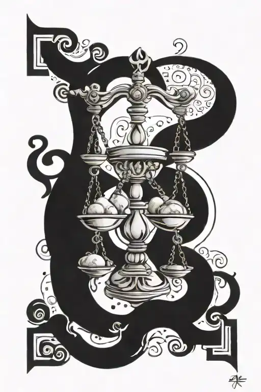 Libra And Jupiter Zodiac Sign Intertwined