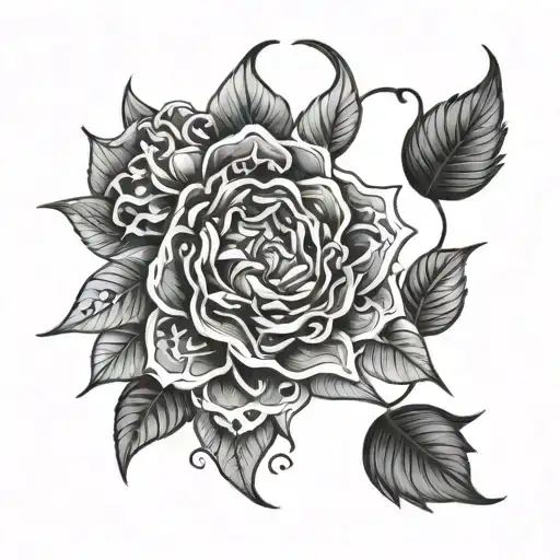Ai Tattoo Art Design Black