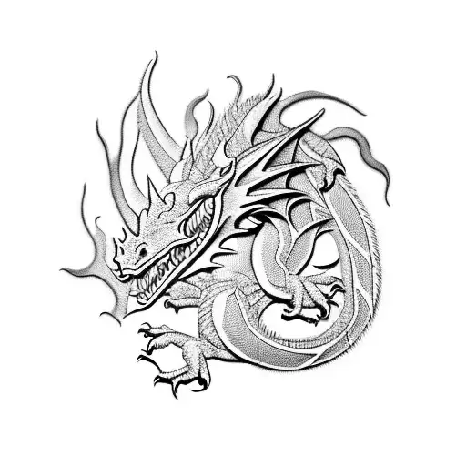 Traditional Welsh Dragon