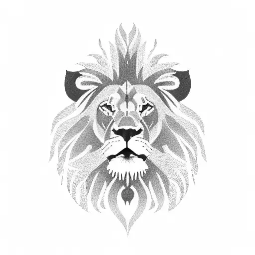 Lion And Letter M I