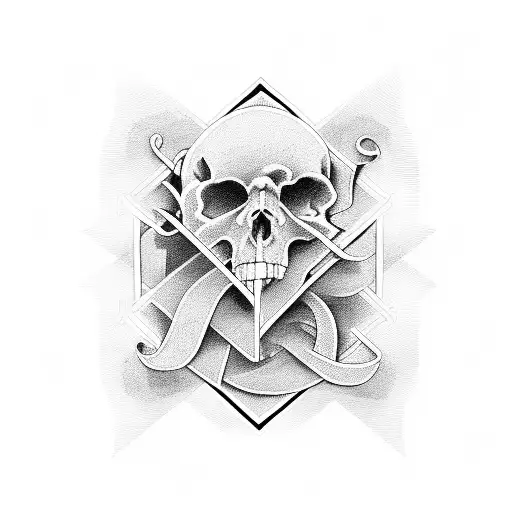 Letter T In A Gothic Curvy Style With The Years 2005-2020 On It