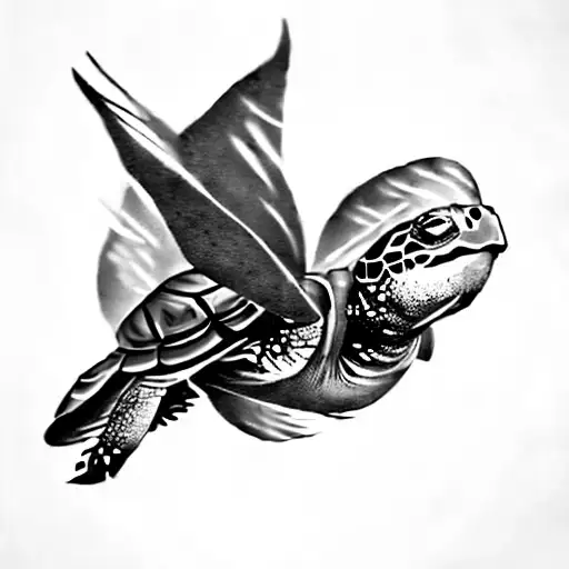 A Turtle With Wings