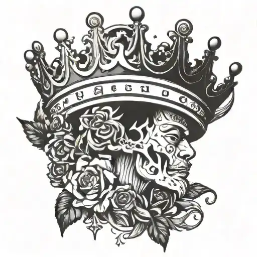 Aj With Crown And Date Of Birth