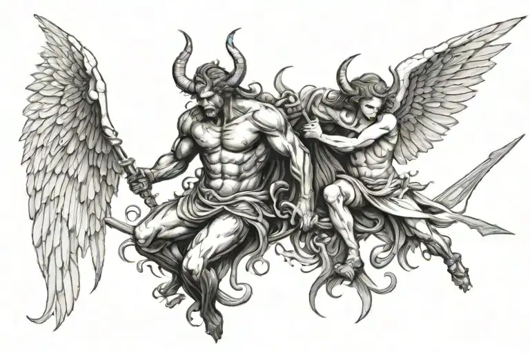 Angel Vs Demon