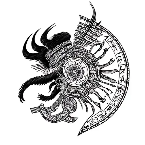 Samurai Gemini Zodiac Sign