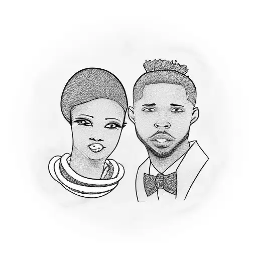 Tattoo For Black Gay Couple Going On 4 Years In Their Relationship