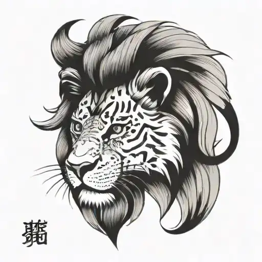 I Want A Lion Face Next To A Bible Verse Written