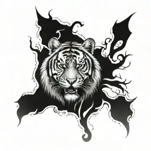 Tiger Blackout Chest