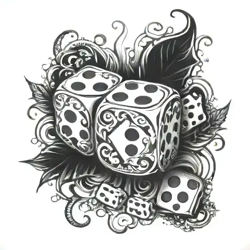 Demon Gambling Whiskey Dice Poker