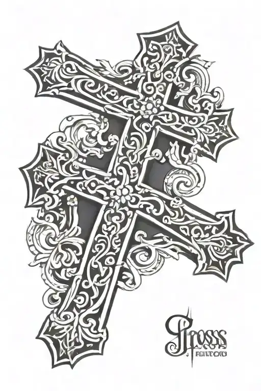 Cross Tattoo Losing Faith