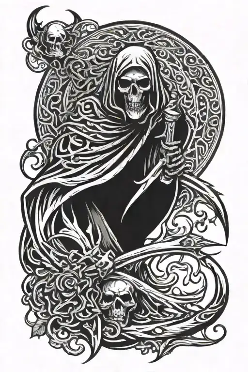 Tribal And Grim Reaper
