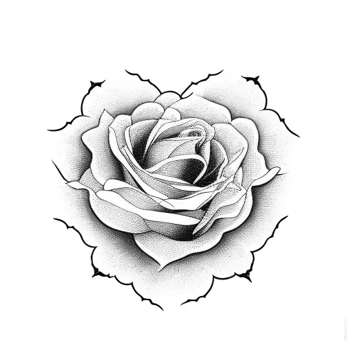 Girl Portrait With Flowers