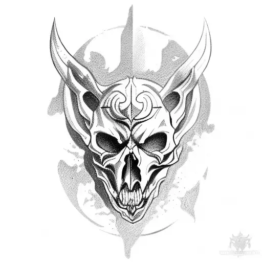 Cerberus With A Skull