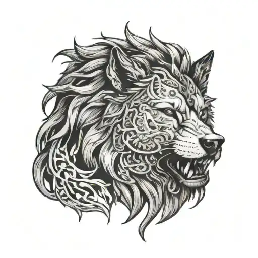 Wolf Killed Lions And Have Prying