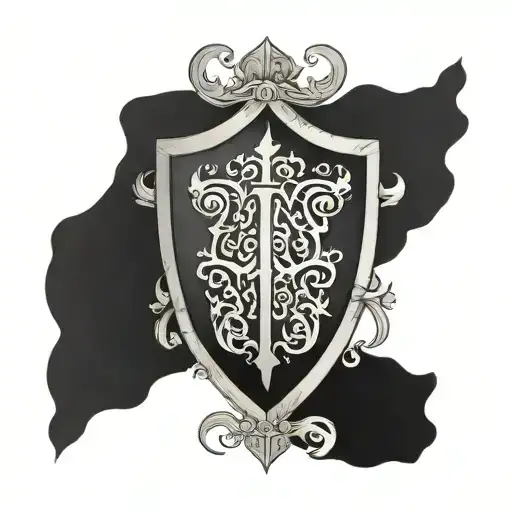 The Shield Symbol Of Male Dom With The Name Jenny On It