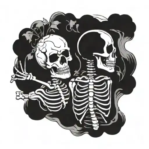 Comparison Is The Thief Of Joy Skeleton