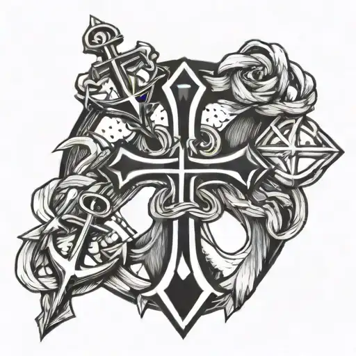 3 Crosses And An Anchor