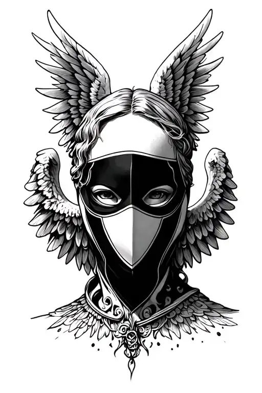 Angel Balaclava Mask