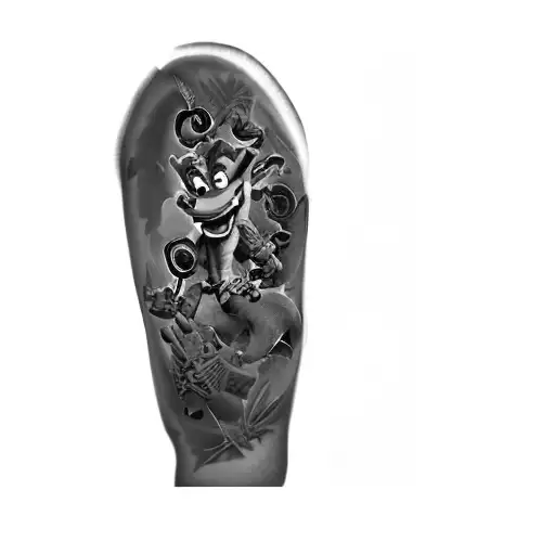 Crash Bandicoot Spyro The Dragon