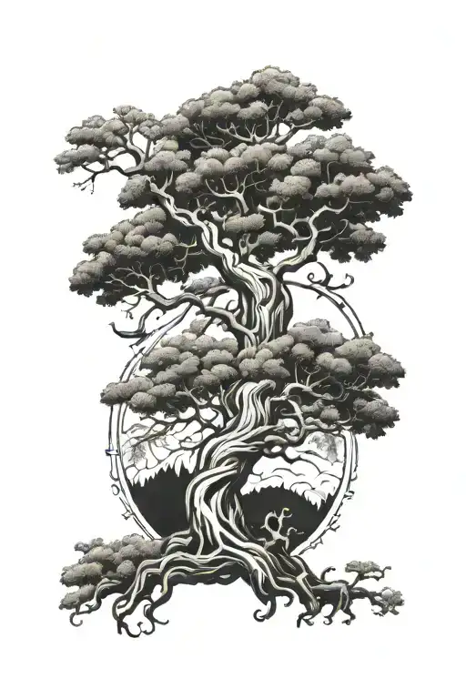 Oak Tree And Virgo Zodiac Sign