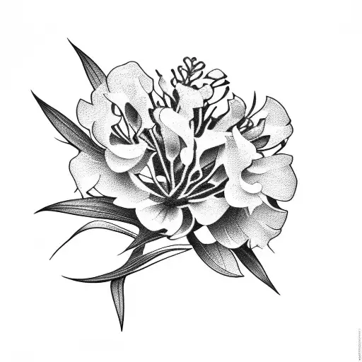 Oleander And Water Hemlock Flower