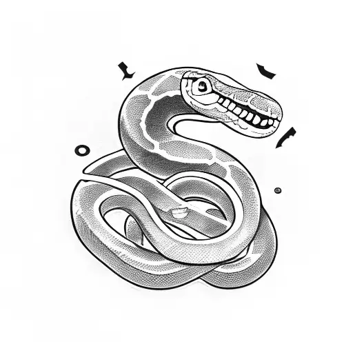 Snake With Lls And Llj With A Money Sign And A Football And A Cross