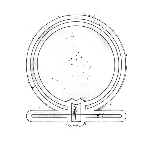 A Black And White Logo Brush Effect