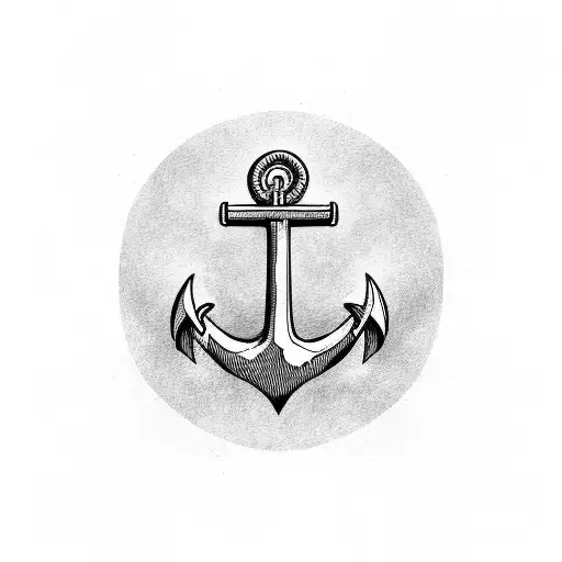 Anchor With H Letter