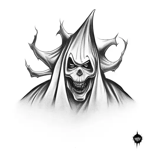 A Spooky Mashup Of Disney Characters As Horror Icons Like Ghostface From Scream