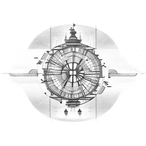 Brighton West Pier And Sunset