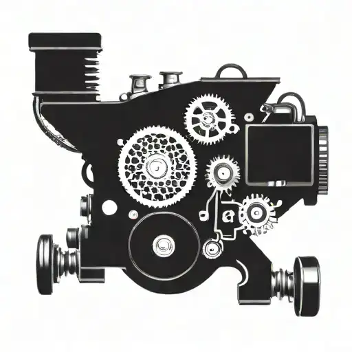 Incorporate Intricate Engine Parts Into A Sleek Car Design