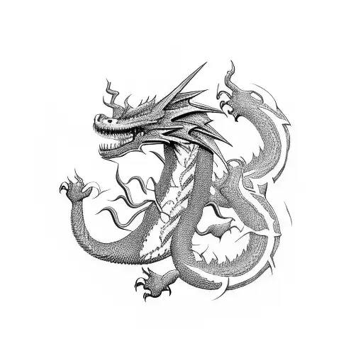 Thunder Skeloton Dragon