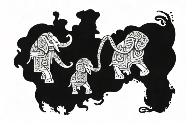 Baba Bachittar Singh Ji Fighting Elephant With Filler