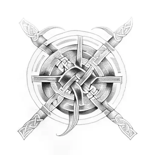Combining Viking Futhark And Celtic Design Elements To Create A Unique