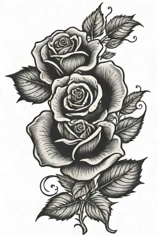 Hope Written Red Rose