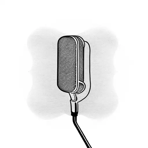 Music Desk With Microphone